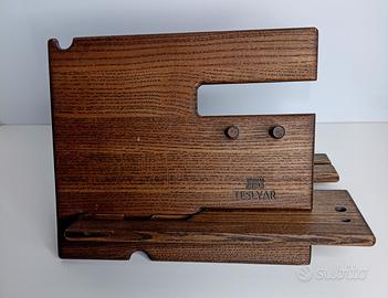 Docking Station/organizer In Legno Per Telefono - 