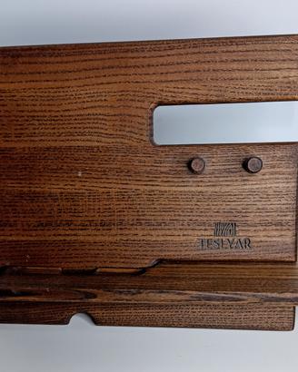 Docking Station/organizer In Legno Per Telefono - 