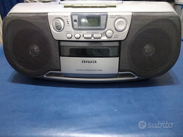 Cd stereo radio cassette recorder