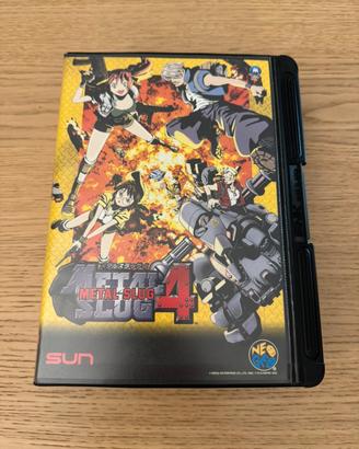 Metal Slug 4 - Neo Geo AES - Mint