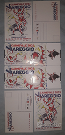Carnevale VIAREGGIO 2023 i biglietti ricordo