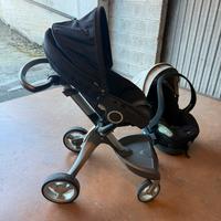 Stokke  explore blu carrozzino