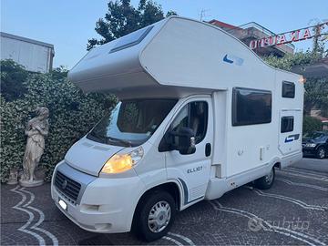 Camper ducato 2.3 mjt Elliot 10 6 posti mansardato
