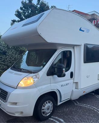 Camper ducato 2.3 mjt Elliot 10 6 posti mansardato