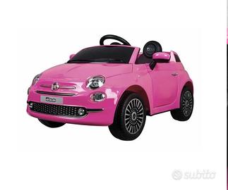 Mini Auto elettrica 500 anni fucsia