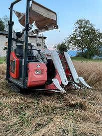 Mini Mietitrebbia kubota rs216