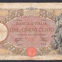 Banconota da 500 lire del 1942