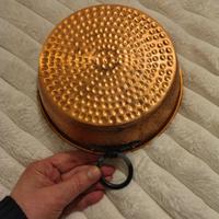 pentola in rame decorazione da parete