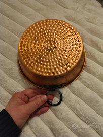 pentola in rame decorazione da parete