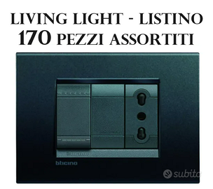 BTICINO LIVING LIGHT SERIE INTERA - PUNTI LUCE