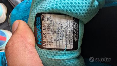 scarpe corsa Hooka Clifton 10 46 e 2/3