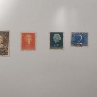 Vecchi francobolli Olanda