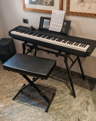  piano yamaha p-45 con accessori 