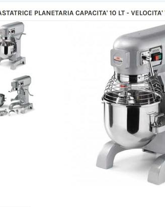 Impastatrice planetaria  capacità 10l