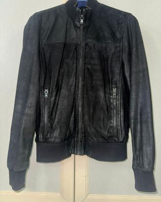 Giubbotto nero in pelle - Conbipel