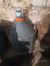 Nº 3 damigiane per vino