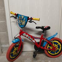 BIcicletta bambino Paw Patrol 