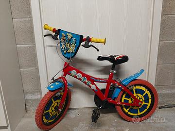 BIcicletta bambino Paw Patrol 