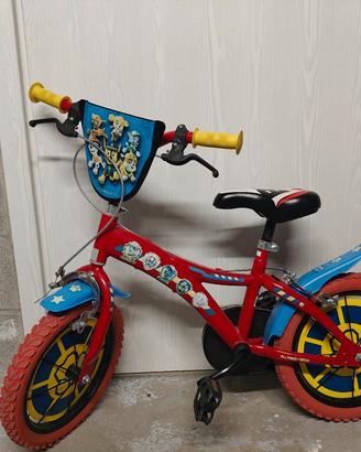 BIcicletta bambino Paw Patrol 