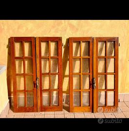 Finestre in vero legno