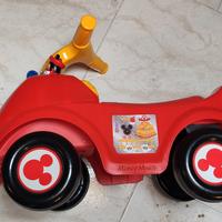 Mini camion pompieri Topolino cavalcabile