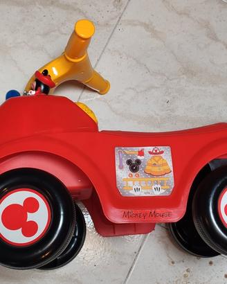 Mini camion pompieri Topolino cavalcabile