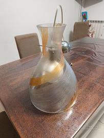lampadario in vetro 