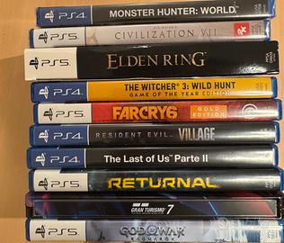 Videogiochi PS4 e PS5