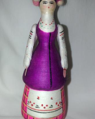 Bambola Russa Papier Mache (Ukraina)