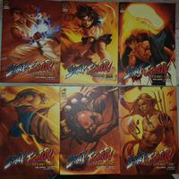 Set Completo Street Fighter Round One - Fire Serie