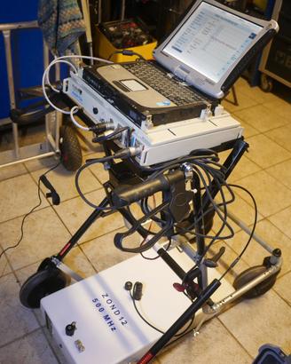 Georadar Gpr RADAR SYSTEM ZOND 12E metal detector