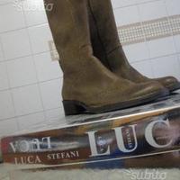 Stivali in cuoio Luca Stefani misura 36 - nuovi
