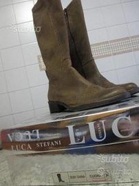 Stivali in cuoio Luca Stefani misura 36 - nuovi