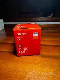 Obiettivo Somy 16mm 1.8 G