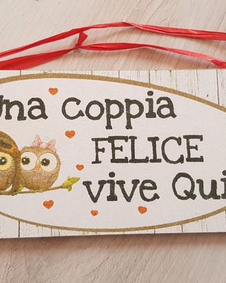 Quadro arredo per coppie
