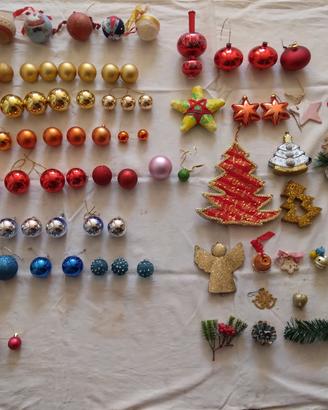 Addobbi natalizi per albero di Natale: 86 pezzi