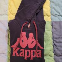 Felpa donna Kappa con cappuccio 