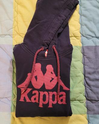 Felpa donna Kappa con cappuccio 