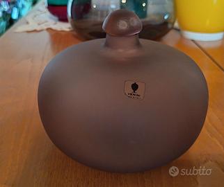 Vaso serie Velati in vetro di Murano Tobia Scarpa