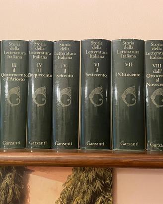 Garzanti - storia della letteratura italiana