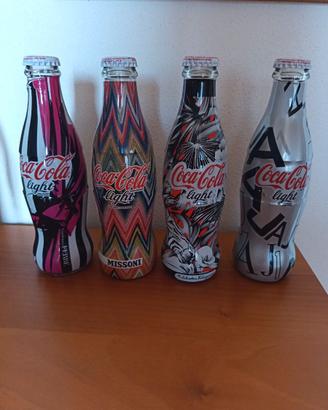 4 bottiglie Coca Cola