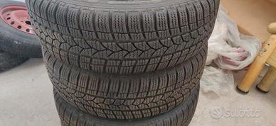 Gomme invernali con cerchioni 185/60 R14

