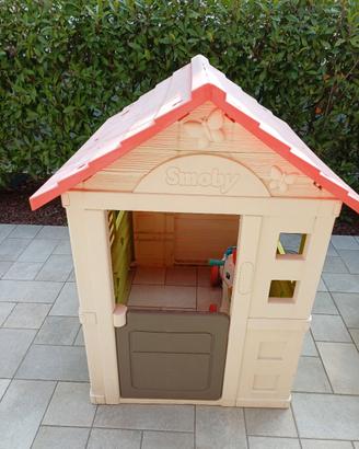 Casetta Smoby per bambini da giardino