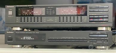 Technics SH-8058 e ST-610 (Equalizzatore e Radio)