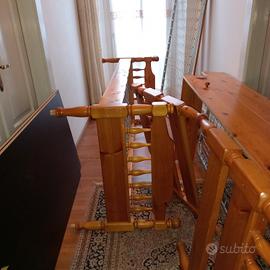 letto a castello massiccio 