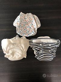 2 pannolini lavabili Popolini + 1 cover