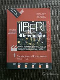 Libro scolastico: Liberi di Interpretare 1