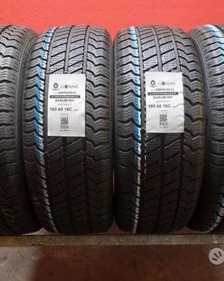 4 gomme 195 60 16c barum inv a3960