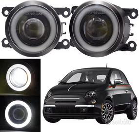 faretti fendinebbia fiat 500 a led