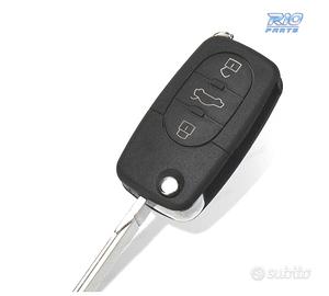 ALLOGGIAMENTO CHIAVE AUDI QUADRATA 3 PULSANTI CON 